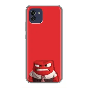 Чехол Головоломка для Samsung Galaxy A03 (A035) - (AlphaPrint) (Гнев)