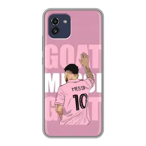 Чехлы Лео Месси в Майами на Samsung Galaxy A03 (A035)