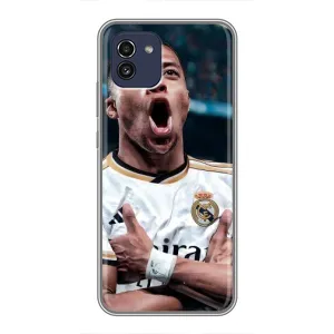Чохол (TPU) з Футболістом на Samsung Galaxy A03 (A035) (Гол Мбаппе)
