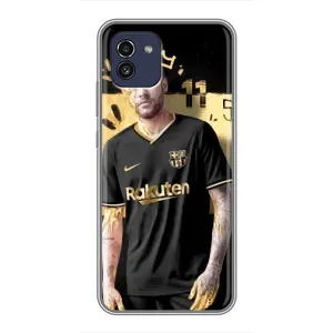 Силіконовий Чохол для Samsung Galaxy A03 (A035) (Gold Neymar)