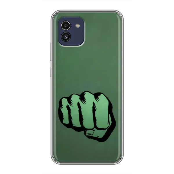 Чехол с рисунком «Халк» для Samsung Galaxy A03 (A035)