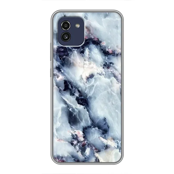 Чехол с рисунком «Изумрудный мрамор» для Samsung Galaxy A03 (A035) Чехол с рисунком «Изумрудный мрамор» для Samsung Galaxy A03 (A035)