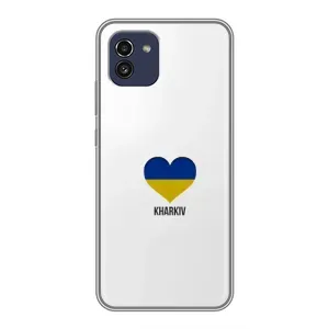 Чехлы силиконовые (Город Харьков) на Самсунг А03 (Kharkiv)