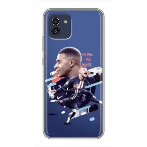 Чохол (TPU) з Футболістом на Samsung Galaxy A03 (A035) (Киліан)