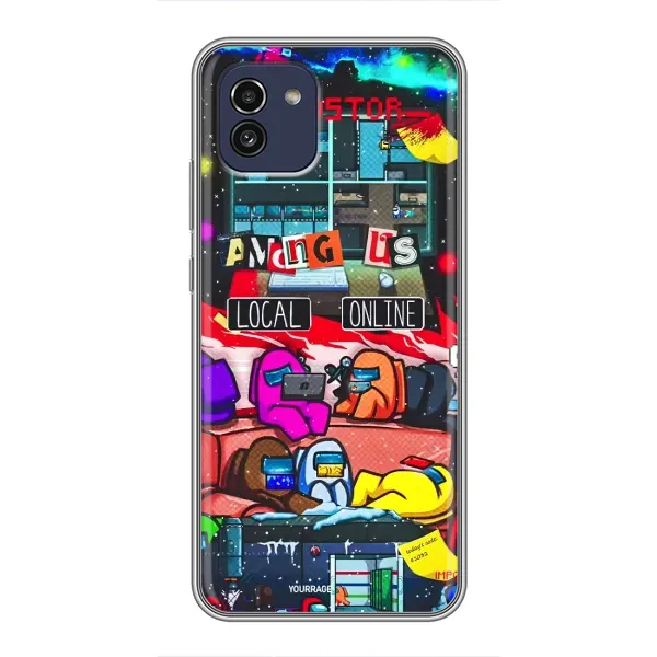 Чехол с рисунком «Команда 2» для Samsung Galaxy A03 (A035) Чехол с рисунком «Команда 2» для Samsung Galaxy A03 (A035)