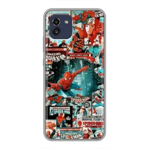 Чохол Супергерой Людина Павук на Samsung Galaxy A03 (A035) (Комікси Людина Павук)