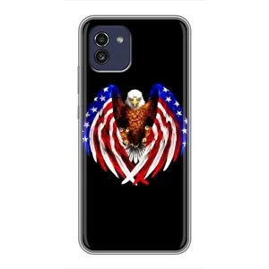 Чохол Прапор USA для Samsung Galaxy A03 (A035) (Крила США)