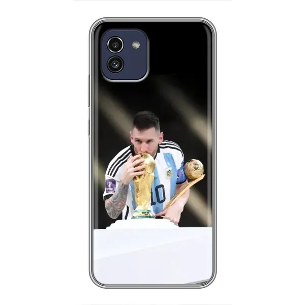 Чехол с рисунком «Кубок Мира» для Samsung Galaxy A03 (A035) Чехол с рисунком «Кубок Мира» для Samsung Galaxy A03 (A035)