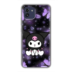 Чохол з персонажем Куромі на Samsung Galaxy A03 (A035) (Куромі на чорному)