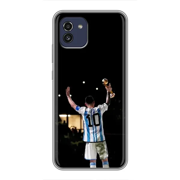 Чехол с рисунком «Лео Чемпион» для Samsung Galaxy A03 (A035) Чехол с рисунком «Лео Чемпион» для Samsung Galaxy A03 (A035)