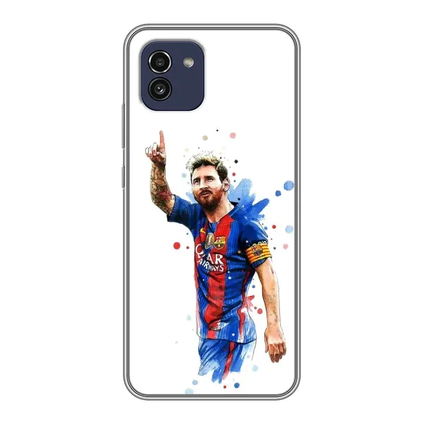Чехол с рисунком «Leo Messi» для Samsung Galaxy A03 (A035) Чехол с рисунком «Leo Messi» для Samsung Galaxy A03 (A035)