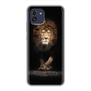 Чехол с картинкой на Samsung Galaxy A03 (A035) (Красивый Лев)