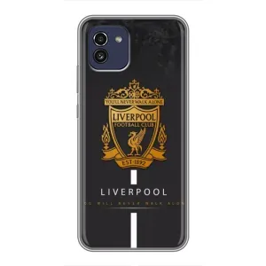 Силиконовые Чехлы принт Футбол на Samsung Galaxy A03 (A035) (Liverpool)