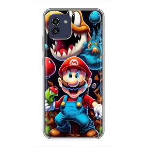 Чехол КИБЕРСПОРТ для Samsung Galaxy A03 (A035) (Марио)