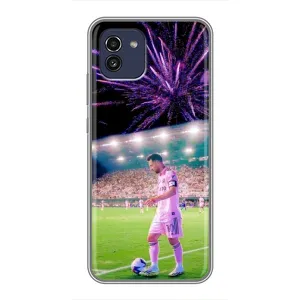 Чехлы Лео Месси в Майами на Samsung Galaxy A03 (A035) (Месси в Майами)