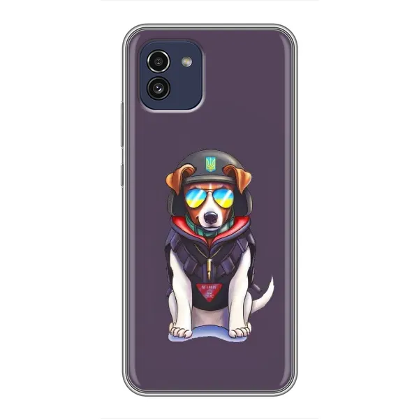 Чехол с рисунком «Модный Патрон» для Samsung Galaxy A03 (A035) Чехол с рисунком «Модный Патрон» для Samsung Galaxy A03 (A035)