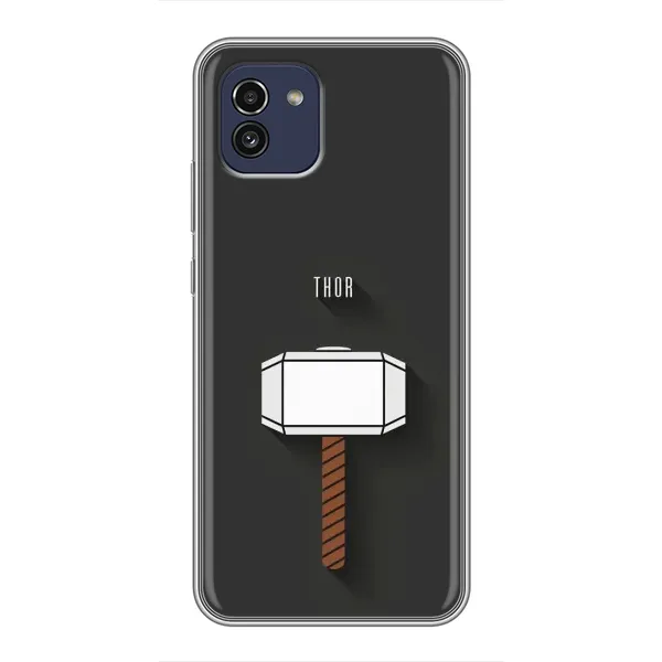 Чехол с рисунком «Молот Тора» для Samsung Galaxy A03 (A035)