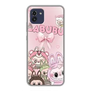 Чехол с принтом Лабубу для Samsung Galaxy A03 (A035) (Монстры Лабубу)