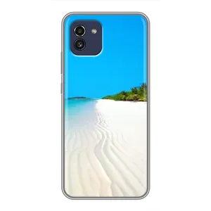 Летний Чехол на Samsung Galaxy A03 (A035) (Море песок)