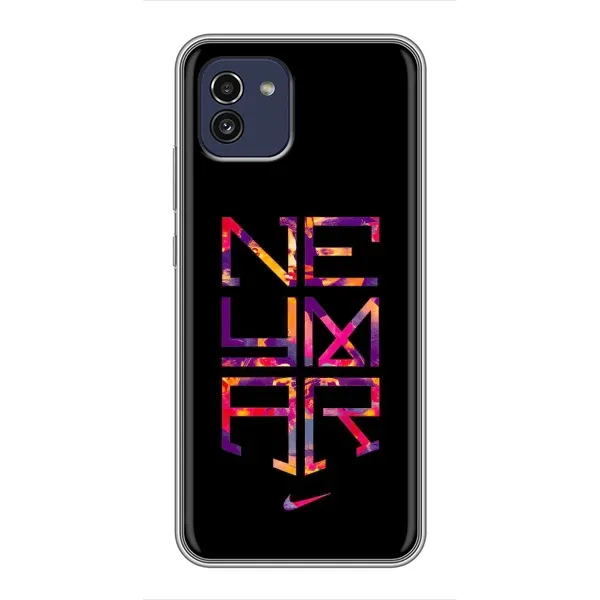 Чехол с рисунком «N E Y M A R» для Samsung Galaxy A03 (A035)
