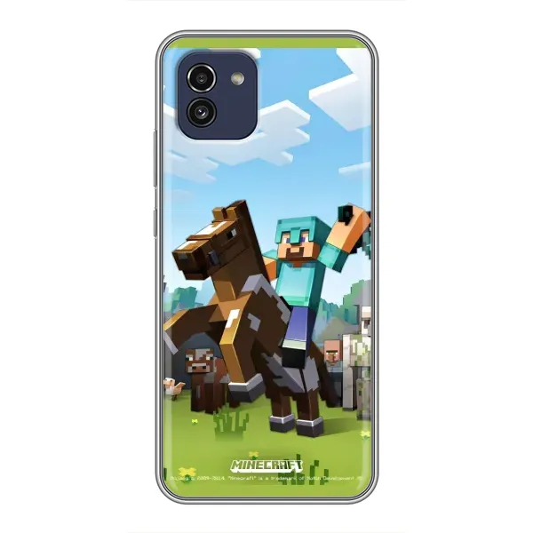 Чехол с рисунком «На коне» для Samsung Galaxy A03 (A035) Чехол с рисунком «На коне» для Samsung Galaxy A03 (A035)
