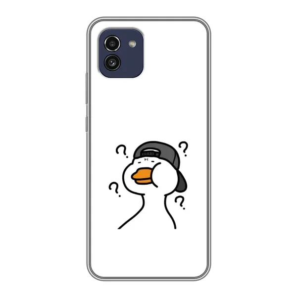 Чехол с рисунком «Непонимание» для Samsung Galaxy A03 (A035) Чехол с рисунком «Непонимание» для Samsung Galaxy A03 (A035)