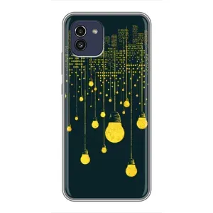 Силіконові Чохли Коханій людині для Samsung Galaxy A03 (A035) (Нічне місто)