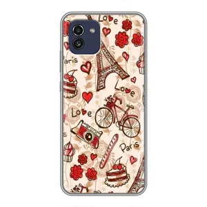Чехол с Эйфелевой башней на Samsung Galaxy A03 (A035) (Париж мечта)