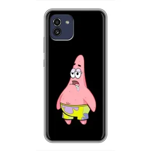 Чехлы с Патриком на Samsung Galaxy A03 (A035) (Патрик завис)