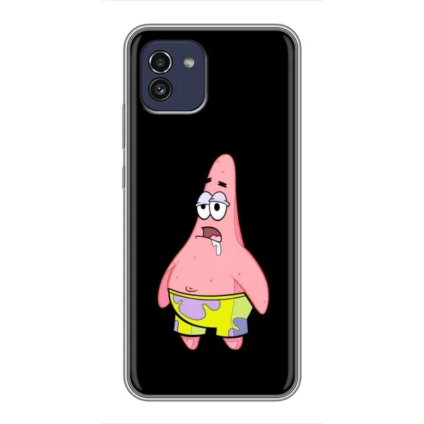 Чехол с рисунком «Патрик завис» для Samsung Galaxy A03 (A035)
