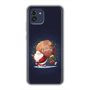Чохол Санта Клаус для Samsung Galaxy A03 (A035) (Подарунки від Санти)