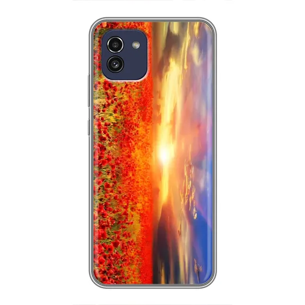 Чехол с рисунком «Поле тюльпанов» для Samsung Galaxy A03 (A035) Чехол с рисунком «Поле тюльпанов» для Samsung Galaxy A03 (A035)