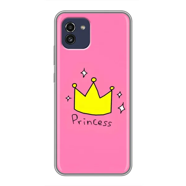 Чехол с рисунком «Princess» для Samsung Galaxy A03 (A035) Чехол с рисунком «Princess» для Samsung Galaxy A03 (A035)