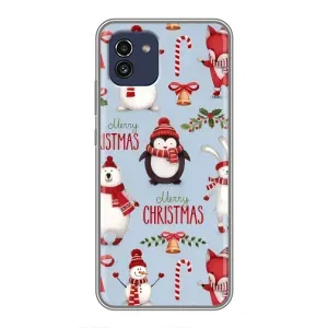 Чохол Санта Клаус для Samsung Galaxy A03 (A035) (Різдвяний)