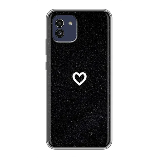 Чехол с рисунком «Сердечко» для Samsung Galaxy A03 (A035) Чехол с рисунком «Сердечко» для Samsung Galaxy A03 (A035)