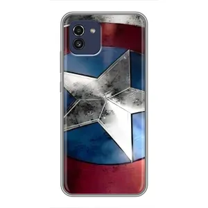 Чохол с Щітом Капітана Америки на Samsung Galaxy A03 (A035) (Щит Капітана Америки)