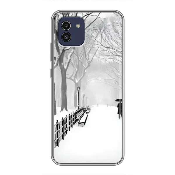 Чохол з малюнком «Снігом замело» для Samsung Galaxy A03 (A035) Чохол з малюнком «Снігом замело» для Samsung Galaxy A03 (A035)