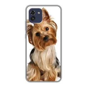 Чехол (ТПУ) Милые собачки для Samsung Galaxy A03 (A035) (Собака Терьер)
