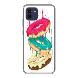 Чохол з зображенням смачної їжі для Samsung Galaxy A03 (A035) (Соковиті пончики)