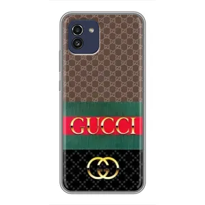 Чехлы Бренд GUCCI для Samsung Galaxy A03 (A035) (Стиль GUCCI)