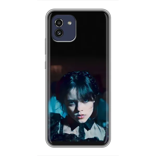 Чехол с рисунком «Танец Уэнсдей» для Samsung Galaxy A03 (A035) Чехол с рисунком «Танец Уэнсдей» для Samsung Galaxy A03 (A035)