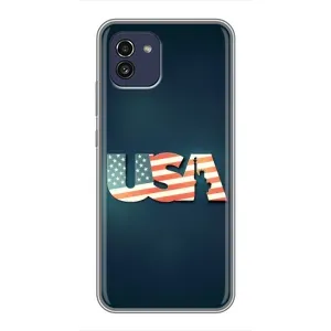 Чохол Прапор USA для Samsung Galaxy A03 (A035) (USA)
