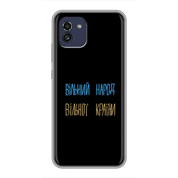 Чехол с рисунком «Все Буде» для Samsung Galaxy A03 (A035)
