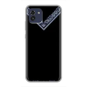 Силіконовый Чохол на Samsung Galaxy A03 (A035) (Комірець вишиванки)