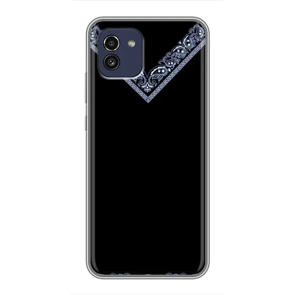 Чехол с рисунком «Воротник вышиванки» для Samsung Galaxy A03 (A035) Чехол с рисунком «Воротник вышиванки» для Samsung Galaxy A03 (A035)