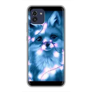 Чехол с Лисичкой для Samsung Galaxy A03 (A035) (Яркая Лиса)