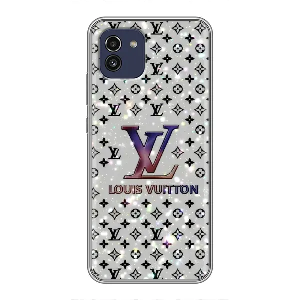 Чехол с рисунком «Яркий LV» для Samsung Galaxy A03 (A035)