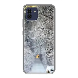 Чохли на Новий Рік Samsung Galaxy A03 (A035) (Хурделиця)