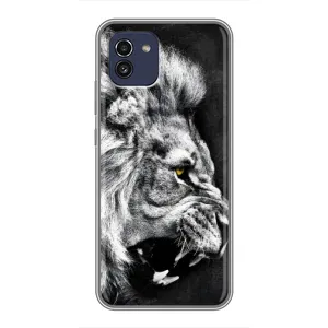 Чехол с картинкой на Samsung Galaxy A03 (A035) (Злой ЛЕВ)