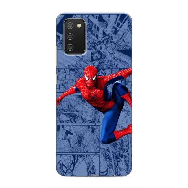 Чехол с рисунком «Человек Паук» для Samsung Galaxy A03s